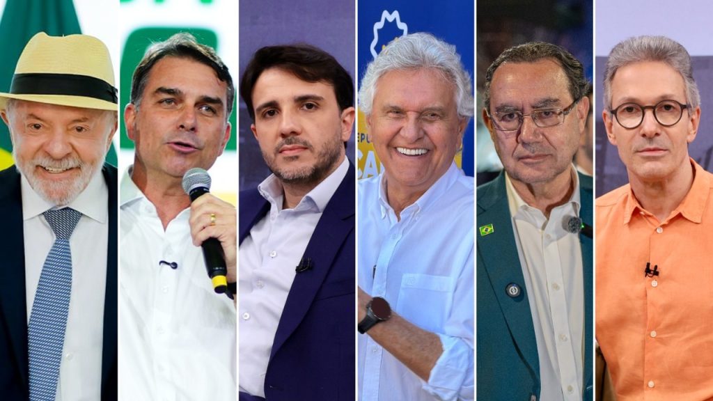 Quaest no TO: Lula, 37%; Flávio Bolsonaro, 35%; Ronaldo Caiado, 7%; Augusto Cury, 4%; Renan Santos; 2%