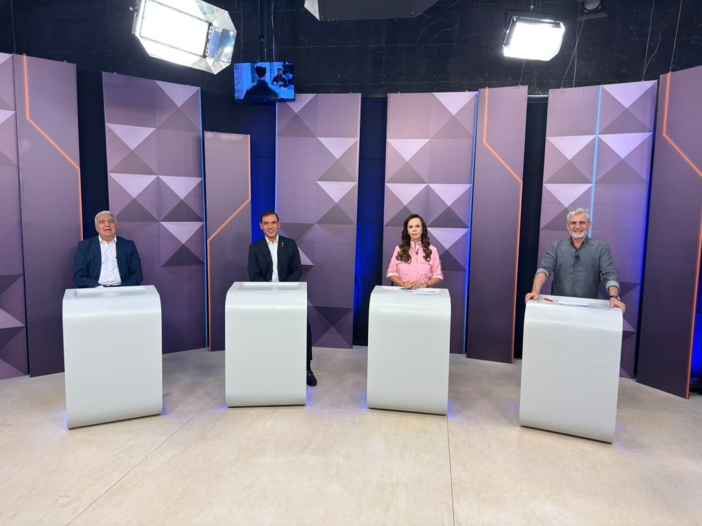 Candidatos ao governo do Tocantins participam de debate na TV Anhanguera; veja a íntegra